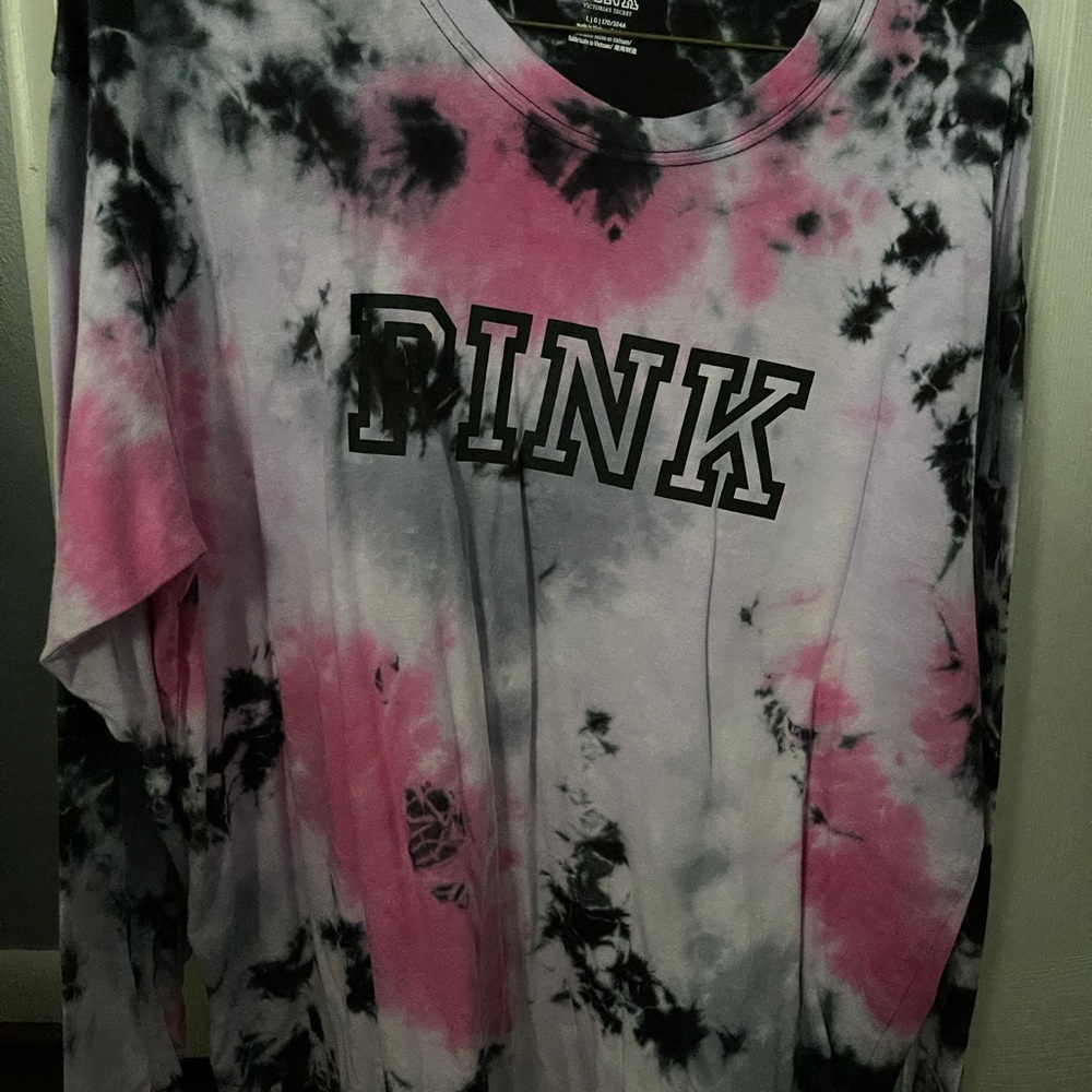 Pink long sleeve shirt